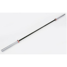 Гриф для штанги Олимпийский профессиональный для Кроссфита Zelart TA-7245 (l-2,20м, гр.d-28мм,20кг, нагрузка до 450кг, 4 подшипник с латунной втулкой)