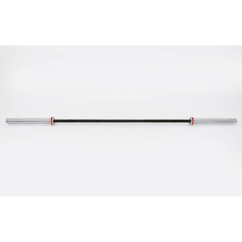 Гриф для штанги Олимпийский профессиональный для Кроссфита Zelart TA-7245 (l-2,20м, гр.d-28мм,20кг, нагрузка до 450кг, 4 подшипник с латунной втулкой)