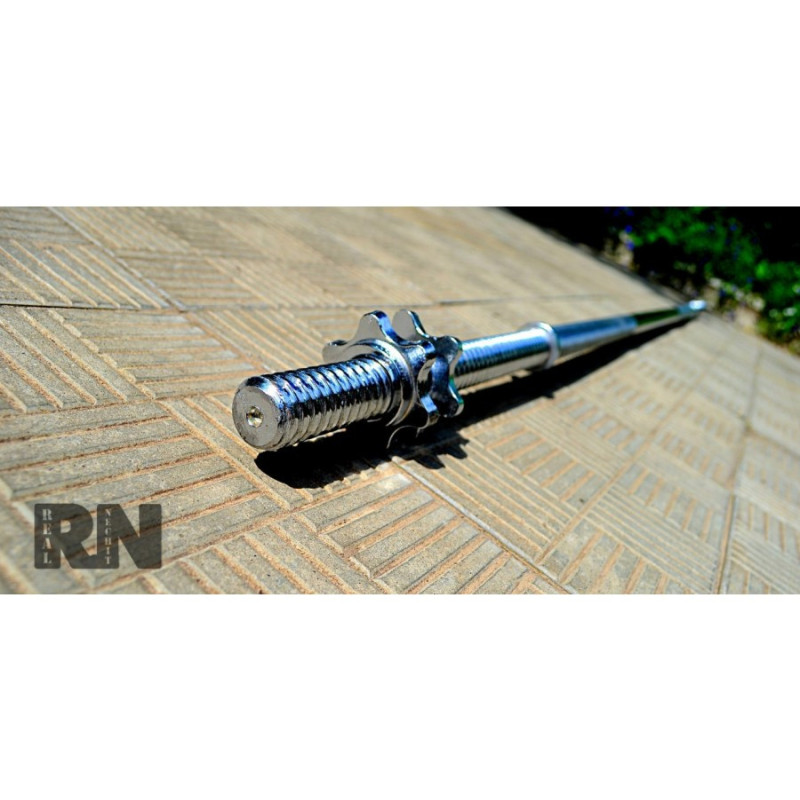 Гриф прямой, хромированный 150 см - 28 мм