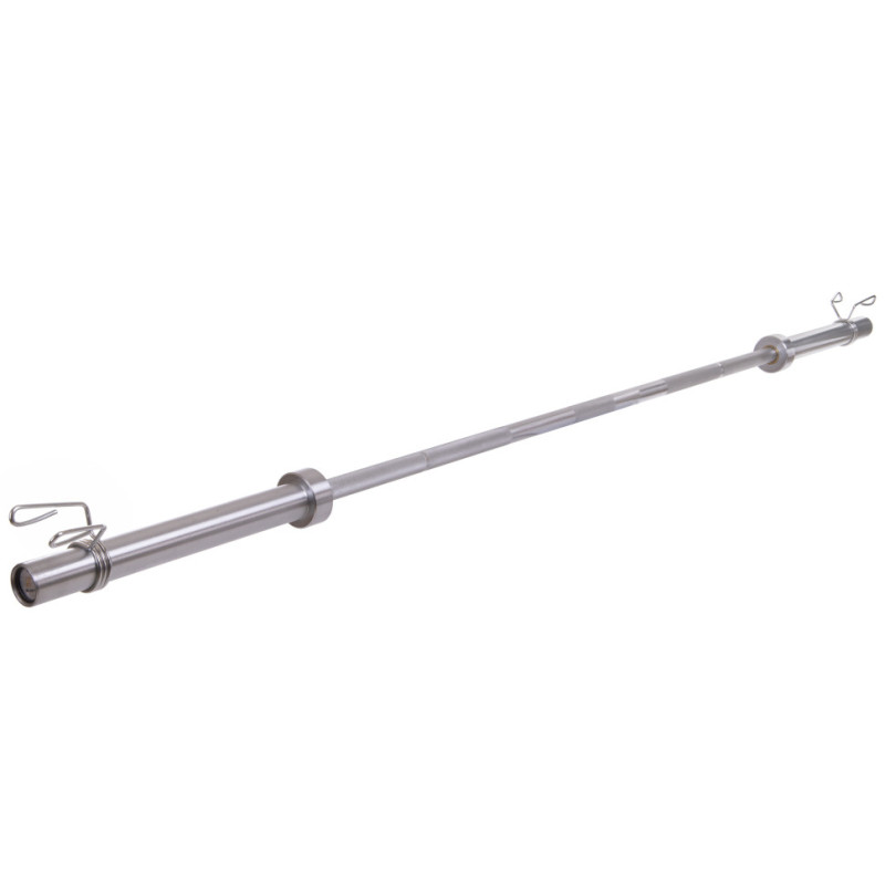 Гриф для штанги с двойным хромом, олимпийский 2,2 м до 450 кг. Профессиональный