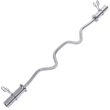 Гриф EZ для штанги хромированный 50 мм