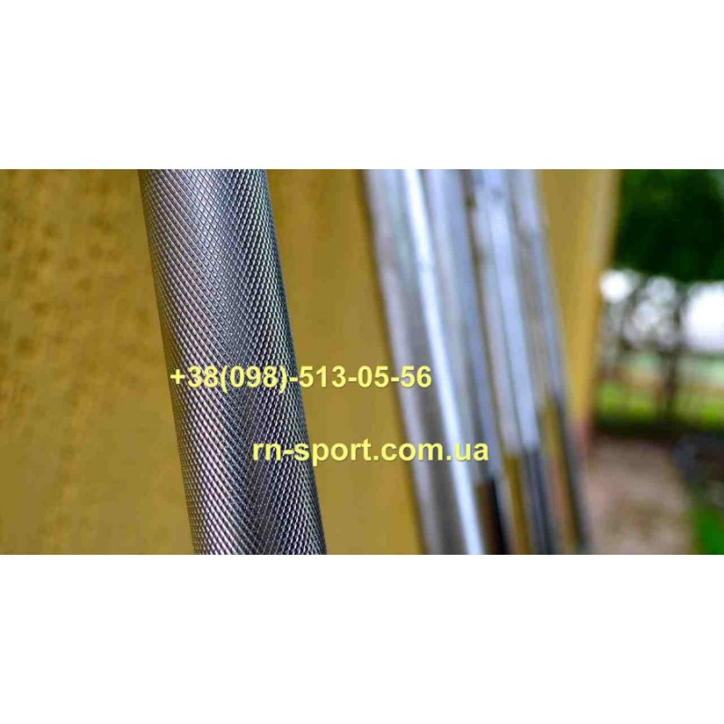 Гриф для штанги Олимпийский прямой 220 см - 50 мм. Нагрузка до250 кг