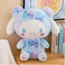 Большая Мягкая Аниме Игрушка Плюшевая Куроми Синаморол с Бабочкой Голубая 70 см