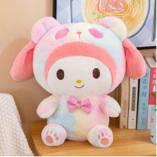 Большая Мягкая Аниме Игрушка Плюшевая Куроми Май Мелоди с Бабочкой Розовая 85 см