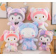 Мягкая Аниме Игрушка Плюшевая Куроми Май Мелоди с Бабочкой Розовая 45 см