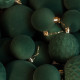 Набір іграшок ялинкових Оксамит 40шт Смарагдовий