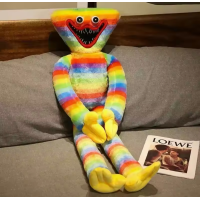 Мягкая Игрушка Хаги Ваги Радужный Лили Мили Большая Обнимашка с Липучками Poppy Playtime 80 см