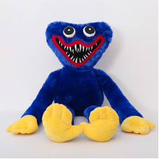 Мягкая Игрушка Хаги Ваги Большой ( Huggy Wuggy ) 80 см Обнимашка с Липучками