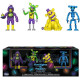 Коллекционный Набор Фигурок Статуэток Фнаф Фредди 4 Персонажа Five Nights at Freddy’s Blacklight – Фредди Скелетон Чика и Фоксі в Подарочной Упаковке