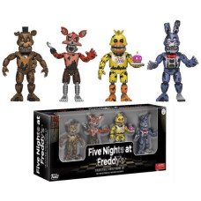 Набор Фигурок Статуеток Five Nights at Freddy’s FNAF Фредди Фокси Чика Бонни Коллекционные Игрушки Аниматроники в Подарочной Упаковке