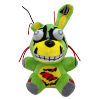 Мягкая Игрушка 5 Ночей с Фредди Спрингтрап Плюштрап со Скином 22 см Аниматроники Фнаф Фредди Five Nights at Freddys