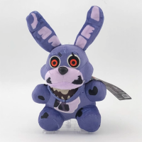 М'яка Іграшка Колекційна 5 Ночей з Фредді Кошмарний Зламаний Бонні Аніматроніки Фнаф Five Nights at Freddys 18 см