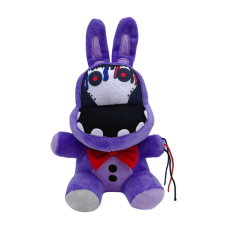 Мягкая Плюшевая Игрушка Заяц Бонни со Скином Five Nights At Freddy's Аниматроник 28 см 5 Ночей с Фредди