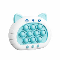 Электронный Поп Ит Портативный Антистресс Детская Интерактивная Развивающая Игрушка 4 Режима + Подсветка Pop It Pro Kitty