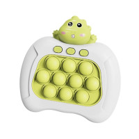 Электронный Поп Ит Про 4 Режима + Подсветка Портативная Беспроводная Интерактивная Развивающая Игрушка Антистресс Pop It Pro Бегемот