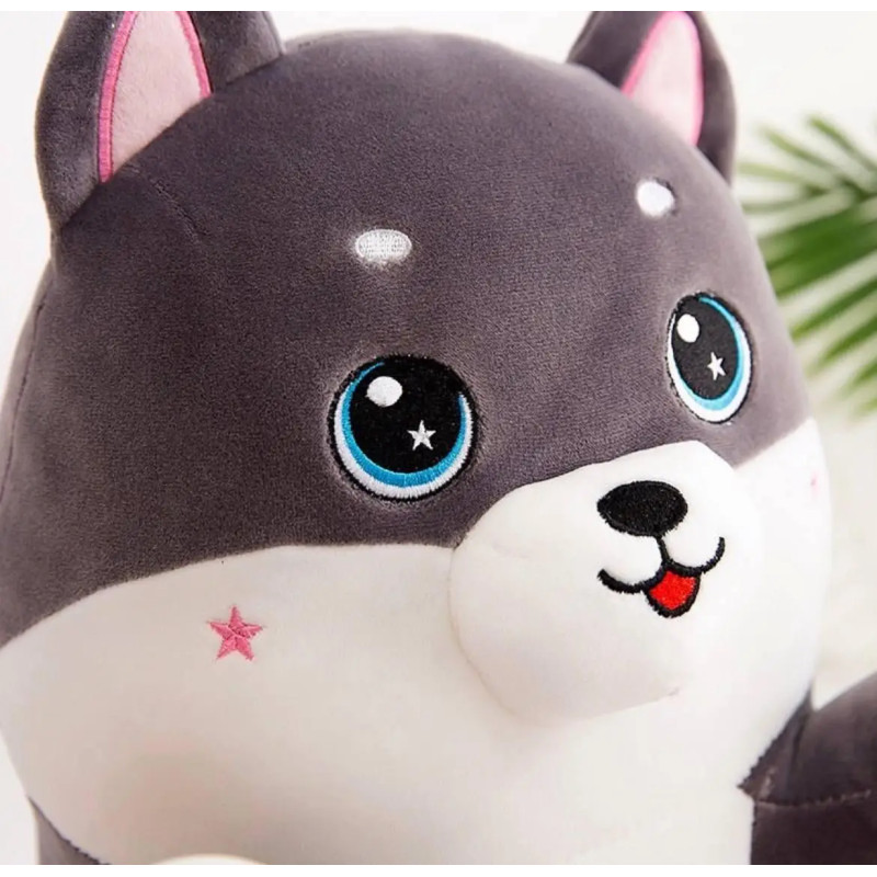 Мягкая Игрушка Подушка Обнимашка Кот Батон Большой Антистресс 110 см Серый