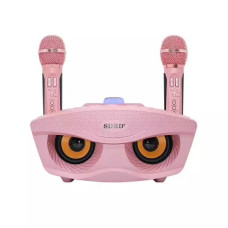 Беспроводная Караоке Система SDRD на Два Микрофона с Колонкой SD306 Чёрный