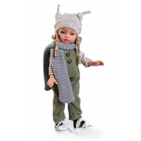 Испанская Кукла Antonio Juan Коллекционная Виниловая Девочка Блондинка со Светлыми Волосами Эмили 33 см