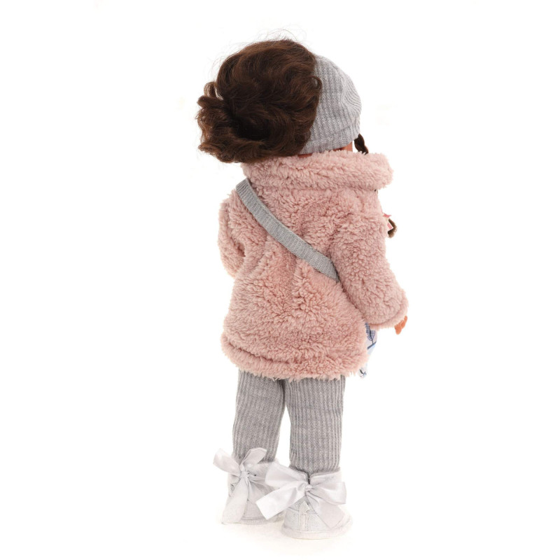 Виниловая Испанская Кукла Antonio Juan Большая Оригинальная Девочка Брюнетка Белла 45 см Антонио Хуан