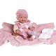 Испанский Пупс Младенец с Закрывающимися Глазами Antonio Juan Новорожденная Девочка Писает Ходит на Горшок 42 см