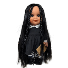 Испанская Виниловая Кукла Wednesday LAMAGIK Magic Baby Брюнетка с Ароматом Ванили 30 см Эксклюзивная Коллекция