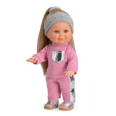 Испанская Виниловая Кукла Ламаджик с Ароматом Ванили Девочка Блондинка с Длинными Волосами Кэтти Lamagik (Magic Baby) 30 см