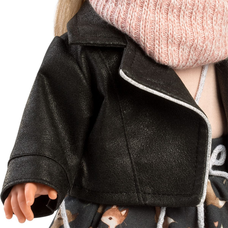 Испанская Виниловая Кукла Реалистичная Коллекционная Девочка Блондинка 40 см Llorens