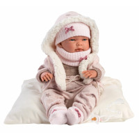 Силиконовый Новорожденный Пупс Реборн Ллоренс Испанская Виниловая Кукла Девочка Ленор 42 см Llorens