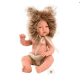 Испанская Кукла Ллоренс Виниловая 30 см Новорождённый Малыш Львёнок Анатомическая Девочка LLorens Mini Baby Lion в Подарочной Упаковке