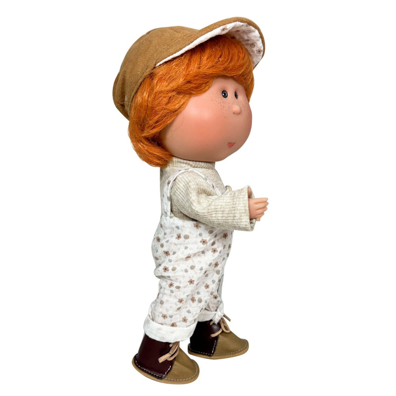 Испанская Кукла Миа Мальчик Мио Виниловый Рыжий с Волосами Нинес Mia Аutumn Nines d`Onil 30 см