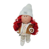 Испанская Виниловая Кукла Миа Девочка с Красными Волосами Нинес Mia Аutumn Nines d`Onil 30 см