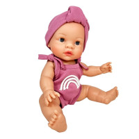 Испанский Пупс Joy Collection Виниловая Анатомическая Кукла Девочка Младенец Без Волос в Коробке Nines d`Onil 37 см