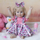 Силиконовая Коллекционная Кукла Реборн Reborn Девочка Ляля Полностью Анатомическая ( Виниловая Кукла ) Высота 50 см
