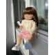 Силиконовая Коллекционная Кукла Реборн Reborn Полностью Анатомическая Девочка Мия ( Виниловая Кукла ) Высота 55 см