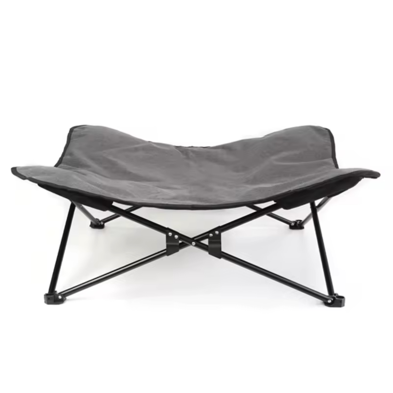 Большая Лежанка Кровать на Ножках 90*90 см Для Крупных Собак Переносной Гамак Для Дома Улицы и Путешествий Для Животных до 40 кг