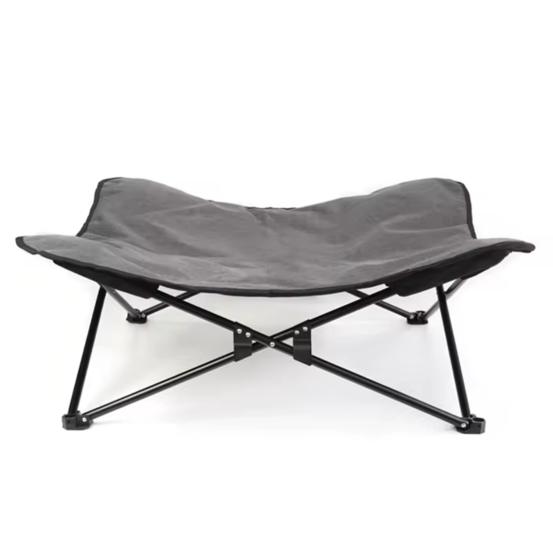 Большая Лежанка Кровать на Ножках 90*90 см Для Крупных Собак Переносной Гамак Для Дома Улицы и Путешествий Для Животных до 40 кг