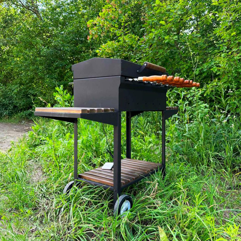 Автоматический мангал на 8 шампуров SHOP-PAN