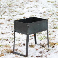 Мангал-кейс "ШАРК" на 6 шампурів / раскладной жаровня гриль