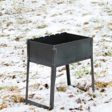 Мангал-кейс "ШАРК" на 6 шампуров/раскладной жаровня гриль