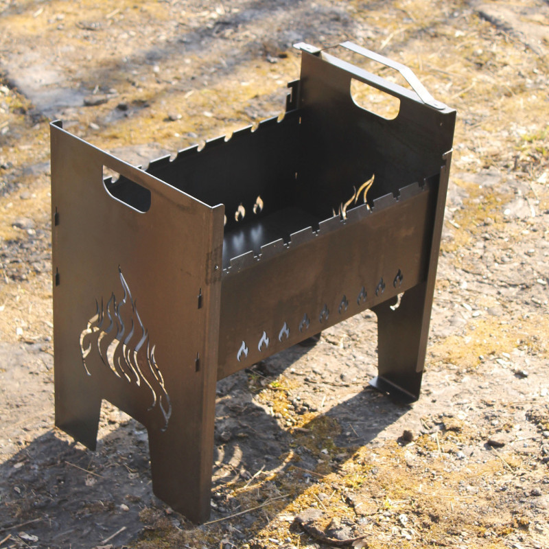 Мангал-кейс на 6 шампуров