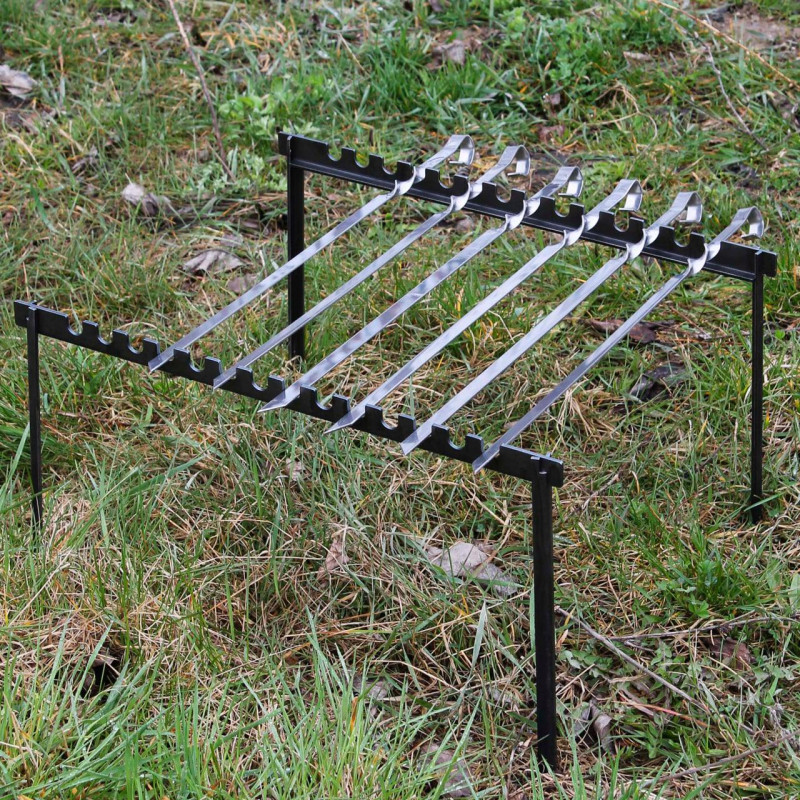 Походная рамка для шампуров