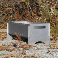 Мангал "Южный" из нержавейки на 10 шампуров.