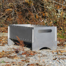 Мангал "Южный" из нержавейки на 10 шампуров.