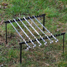 Походная мангал-рамка с шампурами 6 шт