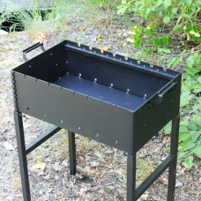 Мангал разборный Квадрат на 8 шампуров