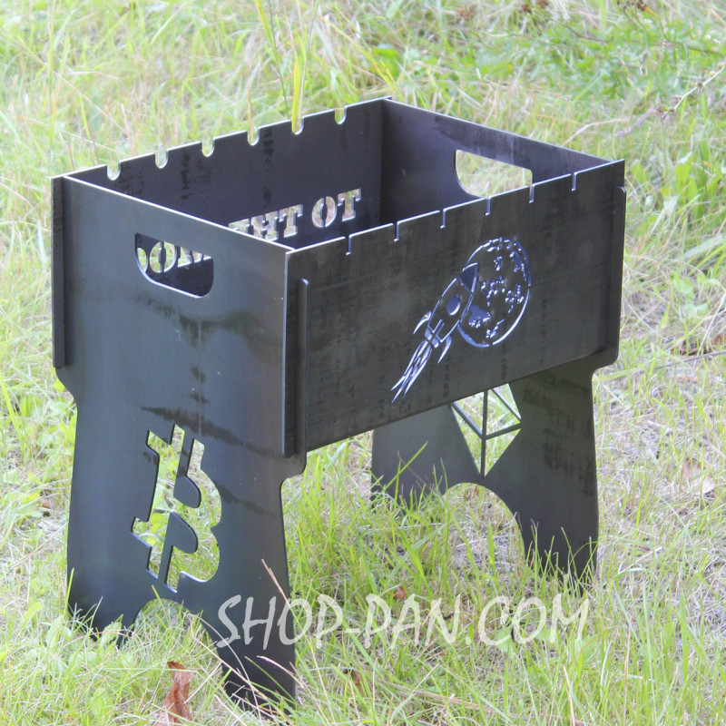 Чехол для разборочного мангала на 10 шампуров