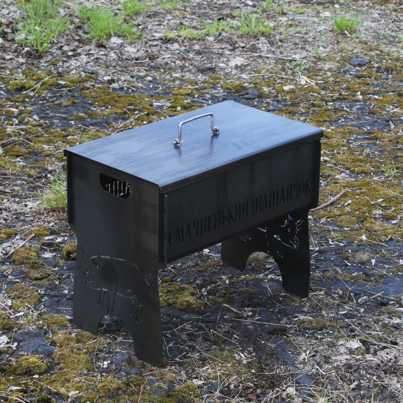 Крышка для разборного мангала на 8 шампуров