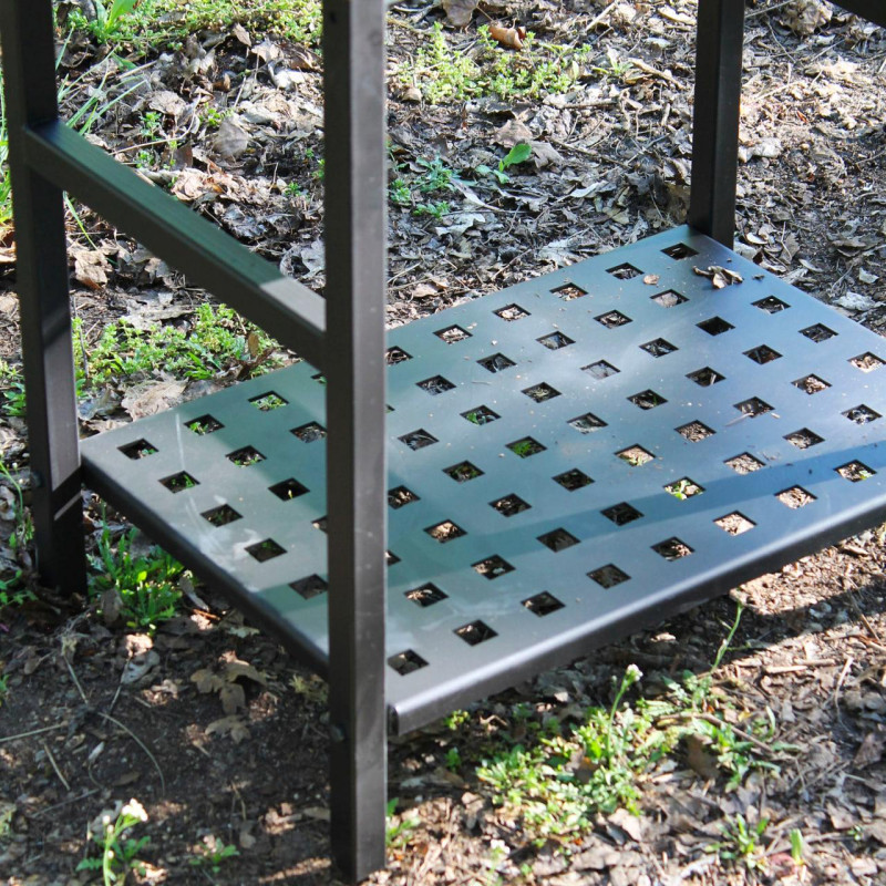 Мангал разборной Степь, со столиком на 8 шампуров