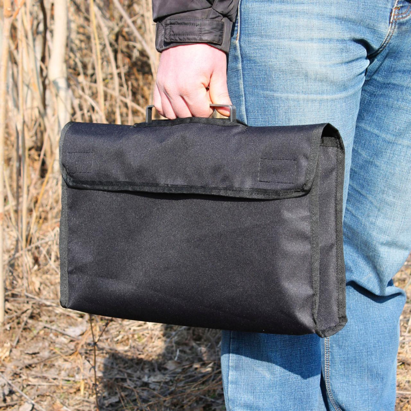 Чехол черный (оксфорд) для мангала-чемодана на 10 шампуров