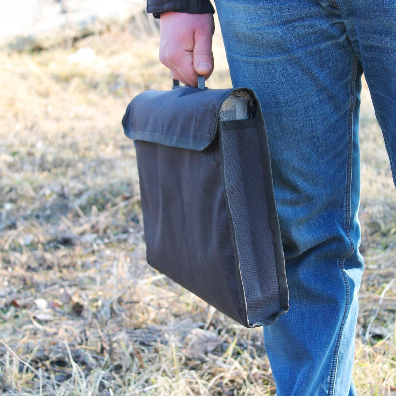 Чехол черный (оксфорд) для мангала-чемодана на 10 шампуров